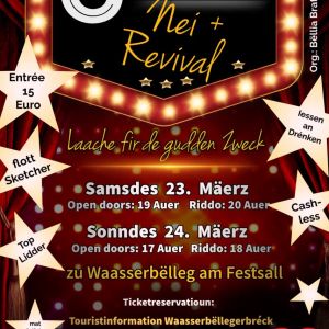 Cabaret revival Plakat Large